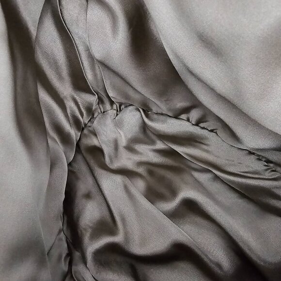 Chaps Men's Pure Wool Taupe Suit Coat Single Breast Lined Blazer Jacket - Picture 10 of 10